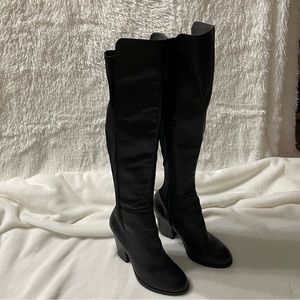 Aldo Leather Knee High Heeled Boots! VGUC
